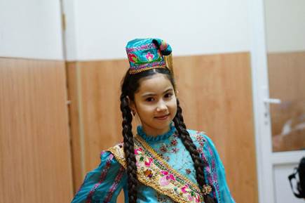 Description: Saida je mentorima osvojila tatarsku pjesmu