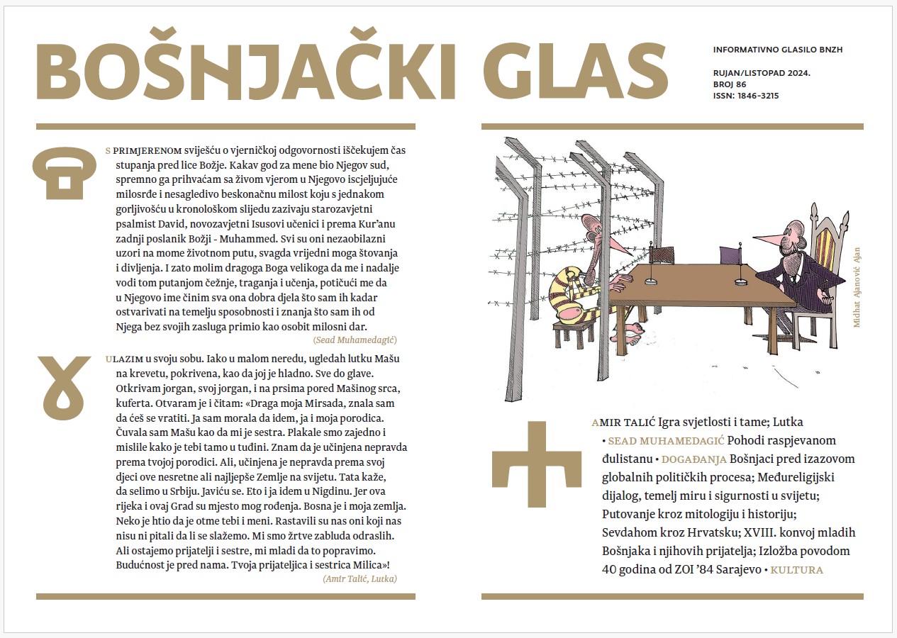 Bošnjački glas broj 86 RUJAN/LISTOPAD 2024
